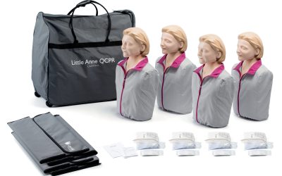 Little Anne QCPR – 4 pack med rullväska
